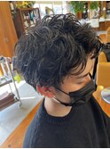 緩めスパイラルパーマ