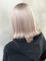 ゲーム 渋谷店(GAME)&nbsp;ダブルカラーホワイトベージュカラーケアブリーチハイトーン韓国