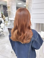 ブレス 小阪店(brace) ブリーチ一回オレンジベージュ☆☆☆