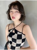『 ワンホングレージュ × タッセル冬子ボブ 』 ECOO