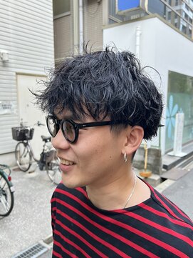 ヒカリス 中崎店(HIKARIS) メンズ × パーマ