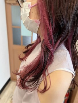 アートアンドヘアーデザイン ダイアリー(Art Hair design Diary) 【Diary】pink＋red＋violet
