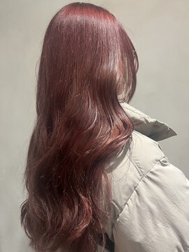 アース 綱島店(HAIR&MAKE EARTH) ブリーチ有りレッドブラウン
