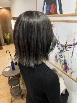 ヘアセットアンドエクステンションショールーム(SHOW ROOM) ボブハイライト