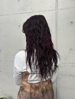 アチーブ ヘア デザイン(achieve hair design)&nbsp;#ワインレッド#レッドカラーニュアンスカラー艶カラー透明感