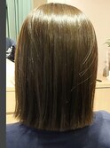 艶々ストレートボブ