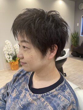 バースト(BURST) レディースショートカット×ナチュラルカラー