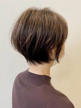 ハルキ ミナト ジャパン オオサカ(HARUKI MINATO japan OSAKA) 30代40代50代小顔似合わせカットくびレイヤーエモージュ大人可愛