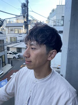 アルカナ 明治神宮前原宿(ARCANA) ウルフアッシュブラックカルマパーマベリーショート