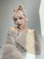 天神美容室&nbsp;『福岡美容室/ayana』ケアブリーチで作る艶ハイトーン！