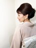 《 親子で着物＊七五三 》着付け2名 ＋ ヘアセット2名  ￥35,200 → ￥ 30,900