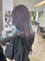 ネオリーブシェリエ 浅草店(Neolive cherie) 韓国風レイヤーカット　ラベンダーカラー