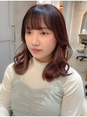 ■メルティフェミニンロング似合わせカットウェーブミディアム22
