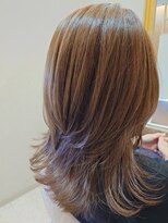 ガレリアエレガンテ 尾張旭店(GALLARIA Elegante)&nbsp;くびれヘア/大人セミロング/白髪ぼかし