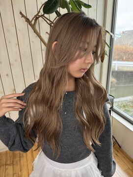 パコ(Paco) ロング/ケアブリーチ/ミルクティーベージュ