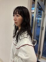 ヘアーコンセプト アイアイオ(HAIR CONCEPT iio) 【大川華】dark tone × perm