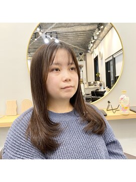 アオ 岡野 横浜(a-o) レイヤー×マロンブラウン