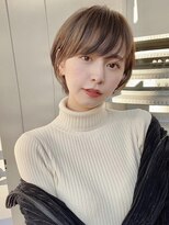 アイドットプラス 札幌大通り(i.+ODORI)&nbsp;流し前髪顔まわり簡単スタイリングショートボブヘア20代30代40代