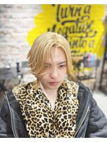 フロー 新宿(FLOW)&nbsp;センターパート流しスタイル