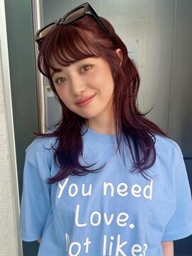 ミテ ナゴヤ(mite nagoya) ボルドーカラー / ブリーチなしダブルカラー / 名駅