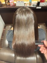 アンツ サザンリゾート 茅ヶ崎店(ANT'S Southern Resort)&nbsp;くびれヘア/アプリコットオレンジ/夏のヘアアレンジ