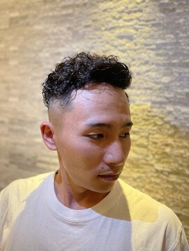 銀座 シノ 灯(shino HANARE) フェードパーマ