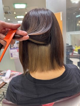 アース 津田沼店(HAIR&MAKE EARTH) インナーカラー