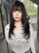 デコ(DECO)&nbsp;黒髪シャギーレイヤー