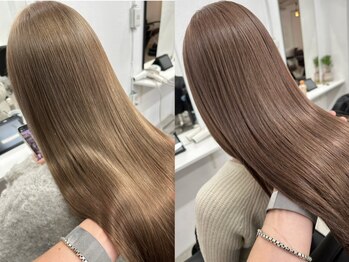 カラ ヘアーサロン(Kala Hair Salon)の写真/《祇園四条/河原町》髪の内部から補修してツヤ髪を叶えてくれる♪うる艶ストレートで後ろ姿もキレイに☆