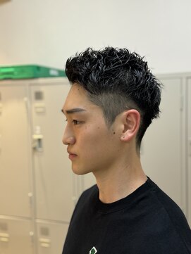 エイト コーナー 大宮東口店(EIGHT corner) アップバングショートスタイル
