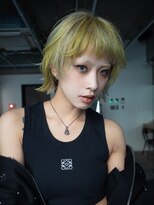 ギークス(GEEKS) 【GEEKS渋谷】ハッシュボブ/デザインカラー/冬カラー/ボブウルフ