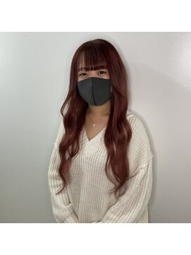 ロサ ファイブヘアー(Rosa..5Hair) レッドロングヘアー