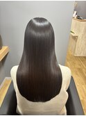 髪質改善カラーでしなやかで潤いのあるスタイルに