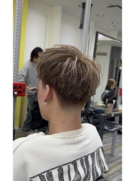 アフューズバイストゥー(Vfuse by StueW) フリンジヘア×ブラウン×メッシュ