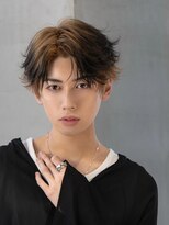 エイド 本店(aid)&nbsp;エアリーフェザーショート × アンブレラエンドカラー