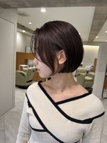 サードショップ 梅田茶屋町店(THIRD SHOP) ぱつっとラインが際立つボブ