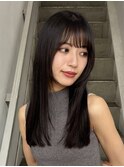 レイヤー/セミロングボブ髪質改善縮毛矯正白髪ぼかしショート
