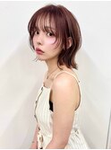 大人可愛いを更新する、くびれショートボブ