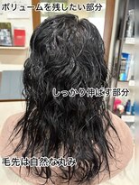 アットライク(@like)&nbsp;細毛でボリュームを残したい方の自然な縮毛矯正