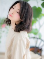 ネル 仙台(Nelu) 仙台/髪質改善/ココアブラウン!ゆるふわミディアムレイヤーf