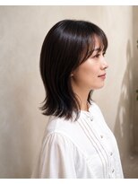 モック 蒲生四丁目店(moc)&nbsp;女性らしいミディアムウェーブスタイル