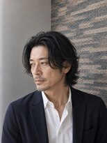アース 熊本嘉島店(HAIR&MAKE EARTH)&nbsp;大人のニュアンスパーマ×センターパート