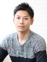 ヘアークリアー 蕨&nbsp;メンズ 爽やか刈上げショートスタイル アップバング ビジネス◎