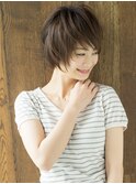 ヴェールウェーブブルージュ似アシメ合わせカット
