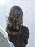 大人可愛いスモーキーベージュ+ホワイトグレーアッシュ