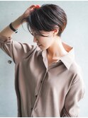 【+～ing】ハンサム刈り上げ女子ベリーショート【畠山竜哉】