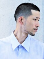 ガズル ハラジュク(GUZZLE HARAJUKU)&nbsp;ナチュラルフェードカットボウズ メンズ