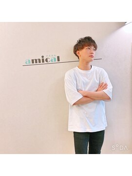 ヘアステージアミカル メンズマッシュ