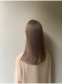 セミディ 姫カット  ダメージレスカラー+髪質改善 清澄白河
