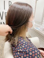 ニド(2do)&nbsp;アッシュベージュインナーカラー